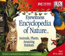 DK Dorling Kindersley Eyewitness Encyclopedia of Nature PC Software Sealed New picture