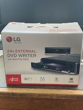 LG 24X External Super Multi M-Disc DVD Writer With Silent Play GE24 *NEW* picture