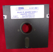 Play It Again Sam 7 Snapper,Ghouls,Firetrack&Bonecruncher Acorn BBC Floppy Disc picture