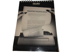 WORDSTAR TRAINING GUIDE MICROPRO STAND-UP INSTRUCTION MANUAL VINTAGE RARE picture