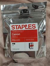 Staples Replacement Cartridge For Canon, PGI-220, 2 Pack picture