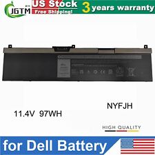 NYFJH Battery For Dell Precision 7330 7530 7540 7730 7740 P74F P34E 97Wh 11.4V picture