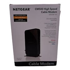 NETGEAR CM500 High Speed Cable Modem | DOCSIS 3.0 | CM500-100NAS - New Open Box picture