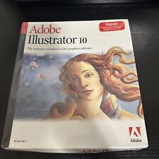 Adobe Illustrator 10 for Windows Upgrade Brand New Sealed Big Box picture
