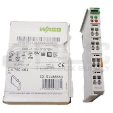 NEW WAGO 750-483 ANALOG INPUT MODULE 24VDC 2 CHANNEL picture