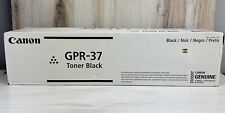 Genuine Canon  3764B003AA GPR-37 Toner Cartridge Black - NEW SEALED picture
