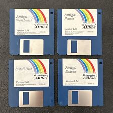 Amiga OS v2.04 Install, Workbench, Font, Extra, Disks for Commodore Amiga picture
