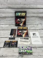 VTG 1993 Star Trek The Screen Saver Floppy Disk Berkeley Big Box Original Manual picture