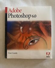 Sealed Adobe Photoshop 6.0 Full Retail Version Paperback For MAC. Book Only picture