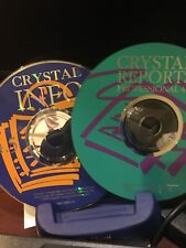 Crystal Reports Professional 4.5 + Crystal INFO 4.5. CDs. Vintage picture