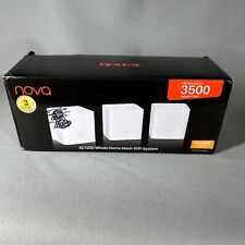 Nova Mesh Wifi System mw3up To 3500 Sqft Whole Home Coverage Wifi Router NEW picture