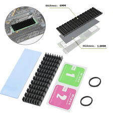 1pc Aluminum Cooling Heat Sink With Thermal Pad For M.2 NGFF NVMe 2280 PCIE SSD picture