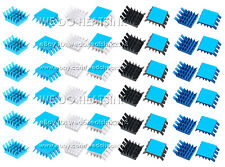 13x14x6.5mm Spiky Slotted Anodized Aluminum Heatsink Cooler With Adhesive Tapes picture