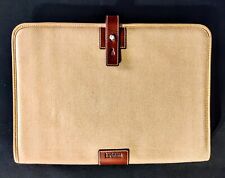 Hartmann Padded Laptop Case - Hand Stitched Leather Appointed Brushed Hardware  picture