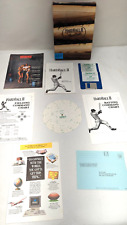 Hardball II 2 Accolade PC gaming Tandy Vintage 1989 Complete 2.5 floppy Baseball picture
