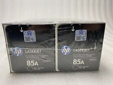 Dual Pack Genuine HP LaserJet 85A Black Toner Cartridge CE285A picture