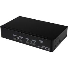 StarTech.com 4 Port DisplayPort KVM Switch w/ Audio - USB, Keyboard, Video, Mous picture