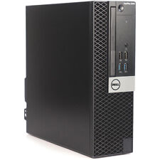 Dell Desktop i5 Computer PC SFF Up To 16GB RAM 2TB SSD/HDD Windows 10 Pro Wi-Fi picture