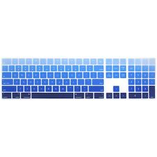 Ultra Thin Silicone Full Size Wireless Numeric Keyboard Cover Skin For Mac  picture