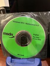 AUTHENTIC NEW RARE Microsoft Windows NT4.0 Workstation, DDK, Debug/Check Build picture