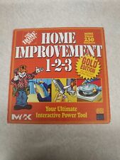 Home Improvement 1-2-3 Gold Edit. CD ROM Windows/Mac Home Depot Buy 2 Get 1 Free picture