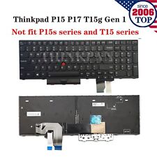 New US Backlit Keyboard For Lenovo Thinkpad P15 P17 T15g Gen 1 (Not For T15) picture