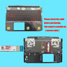 New For Acer Nitro 5 AN515-57 Palmrest with Red Backlit 6B.QEXN2.001 Keyboard picture