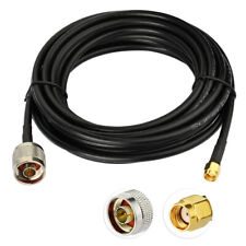 RP-SMA male to N Male antenna extension coaxial cable 16' for Alfa Wi-Fi antenna picture