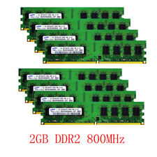 16GB 8GB 4GB 2GB DDR2 800MHz PC2-6400U DIMM Desktop Memory RAM For Samsung LOT picture