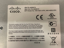 46M6074, 46M6072,N4K-4001I-XPX, Cisco Nexus 4001I Switch Module IBM BladeCenter picture