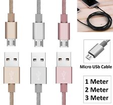 Long Micro USB FAST Data Charger Cable Lead for Samsung Galaxy S4 S5 S6 S7 Edge picture