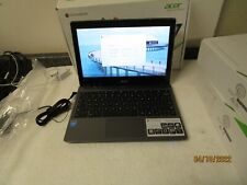 As Is Qty (3) Acer Chromebooks C720 -2848 16GB SSD 2GB BT WiFi - Bad Batteries picture