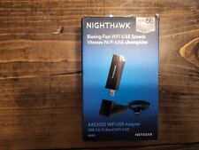 NETGEAR Nighthawk AXE3000 Tri-Band Adapter - Black*BRAND NEW*NEVER OPENED* picture