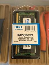 Dell SNPP6FH5C 32GB (1x32GB) 260-pin SO-DIMM 3200MHz DDR4 RAM Module New sealed picture