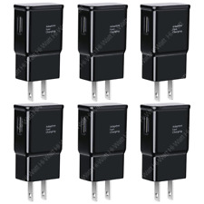 6-Pack For Samsung S20 Adaptive Fast Charging USB Wall Charger Power Adapter Lot picture