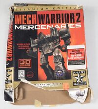 Vintage Mechwarrior 2 Titanium Edition Open box sealed new  Windows 95 ST534B1 picture