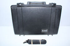 New U.S. Military Surplus Waterproof Pelican 1490 Protector Laptop Case, Black picture