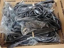 Lot of 30 Three (3) Prong Mickey Mouse Cloverleaf Power Cords - GRADE A picture