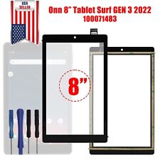 For ONN 8'' Gen 3 Surf 2022 Tablet 100071483 Touch Screen Digitizer Glass +Tape picture