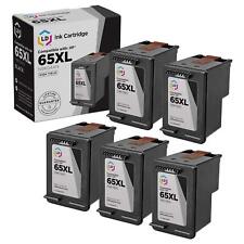 LD Remanufactured Replacements Fits for HP 65XL N9K04AN HY Black Inkjet 5-Pack picture