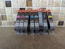 8 PACK OF GENUINE CANON CLI-42 6384B007 INK CARTRIDGES B2-2(14) picture