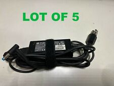 LOT OF 5 GENUINE OEM HP 11 14  G5 Chromebook 45W AC Adapter 741727-001 Blue Tip picture