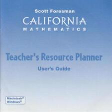 Scott Foresman California Mathematics: Teacher's Resource Planner Grade K PC CD picture