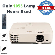 NEC ME331X 3LCD Projector 3300 Lumens HDMI - 1055 OEM Lamp Hours Used w/Bundle picture