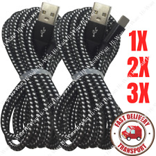 10FT Braided USB Charging Cable For iPhone 11 XR 8 7 Plus iPad Charger Cord Long picture
