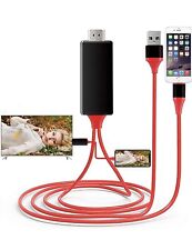 Lighnting Cable to HDMI, HD TV Cable for Iphone,Ipad Mini Video Adapte （2pc） picture