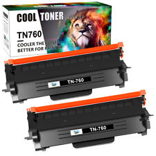 2PK High Yield TN760 TN730 w/Chip For Brother MFC-L2730dw DCP-L2550DW HL-L2350DW picture