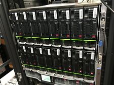 HPE C7000 G3 Blade System w/16x BL460c Gen9 32x E5-2660 v3 **320 Cores**1TB RAM  picture
