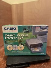 Casio CW-50 CD/DVD Disc Title Printer - Create your own titles NEW picture