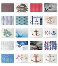 Ambesonne Anchor Nautical Mousepad Rectangle Non-Slip Rubber picture